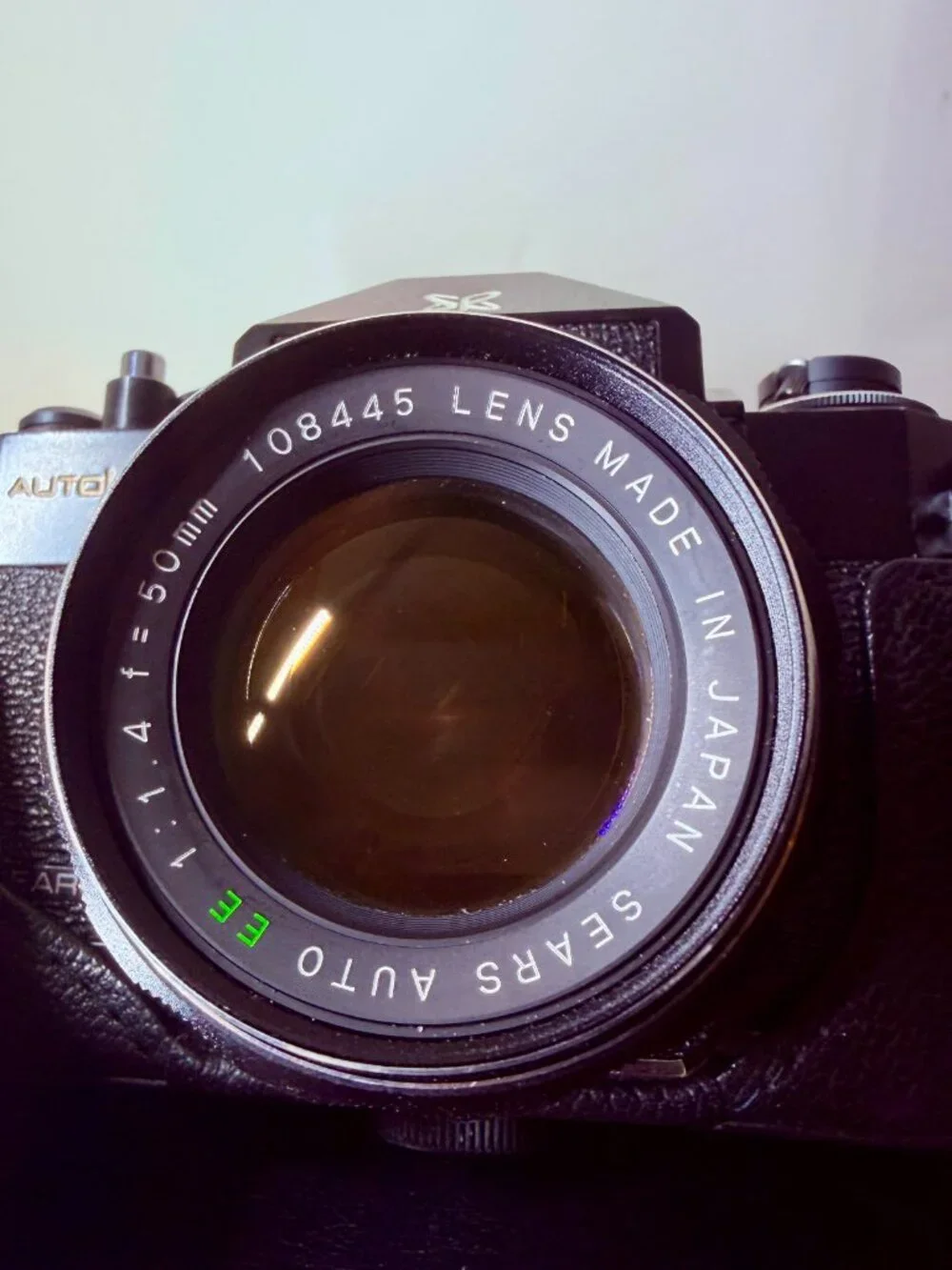 Vintage Sears Branded Ricoh XR-2 Auto/TLS Camera 50mm f/1.4 Working Light Meter